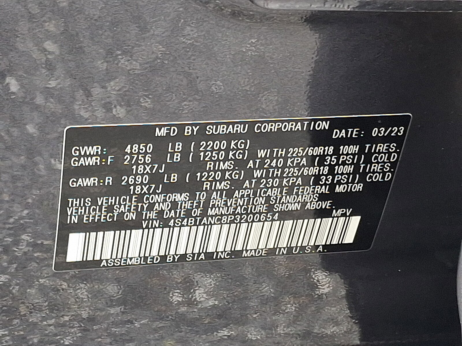 Certified 2023 Subaru Outback Limited AWD/4WD image 27