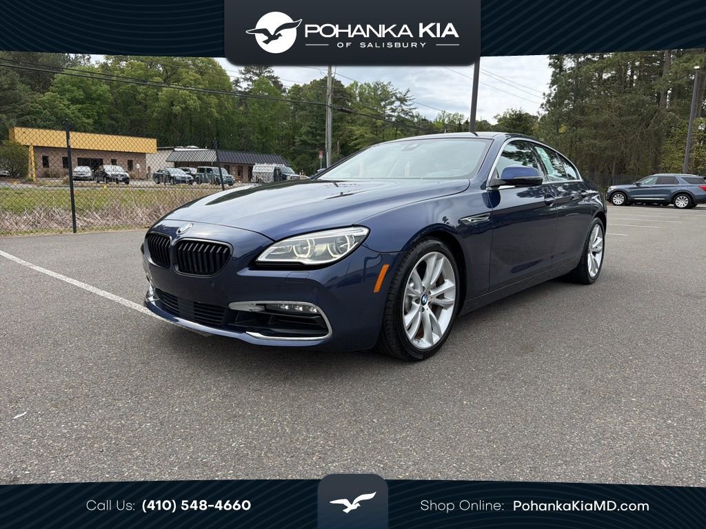 Used 2018 BMW 640i Gran Coupe w/ Executive Package RWD image 1