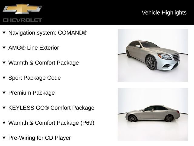 Used 2018 Mercedes-Benz S 560 4MATIC Sedan image 5