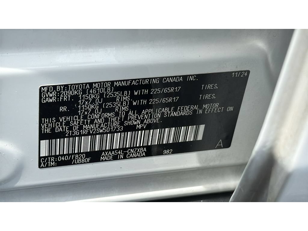 Certified 2025 Toyota RAV4 LE AWD/4WD image 30