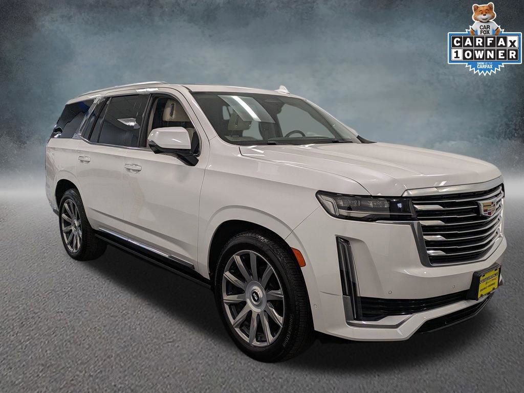 Used 2022 Cadillac Escalade Premium Luxury Platinum w/ Heavy-Duty Trailer Package image 3