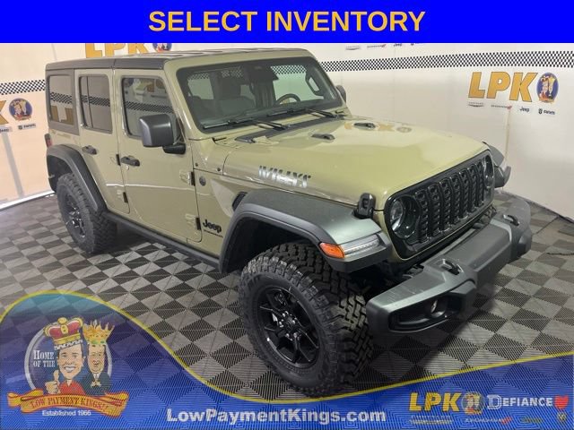 New 2026 Jeep Wrangler Unlimited Sport