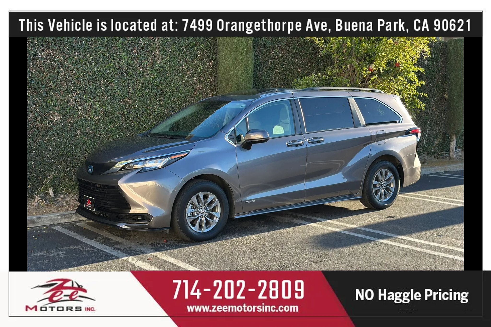 Used 2021 Toyota Sienna LE w/ LE Plus Package FWD image 12