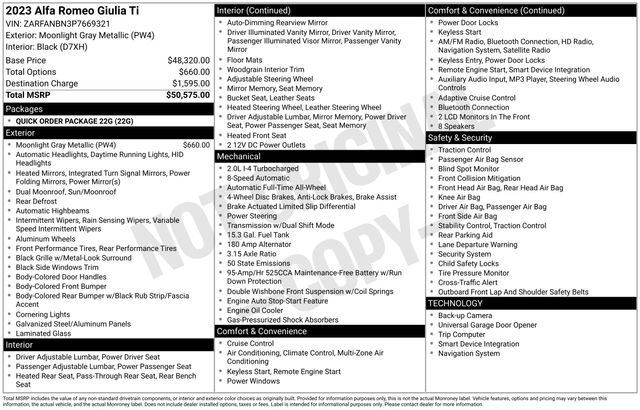 Used 2023 Alfa Romeo Giulia Ti image 10
