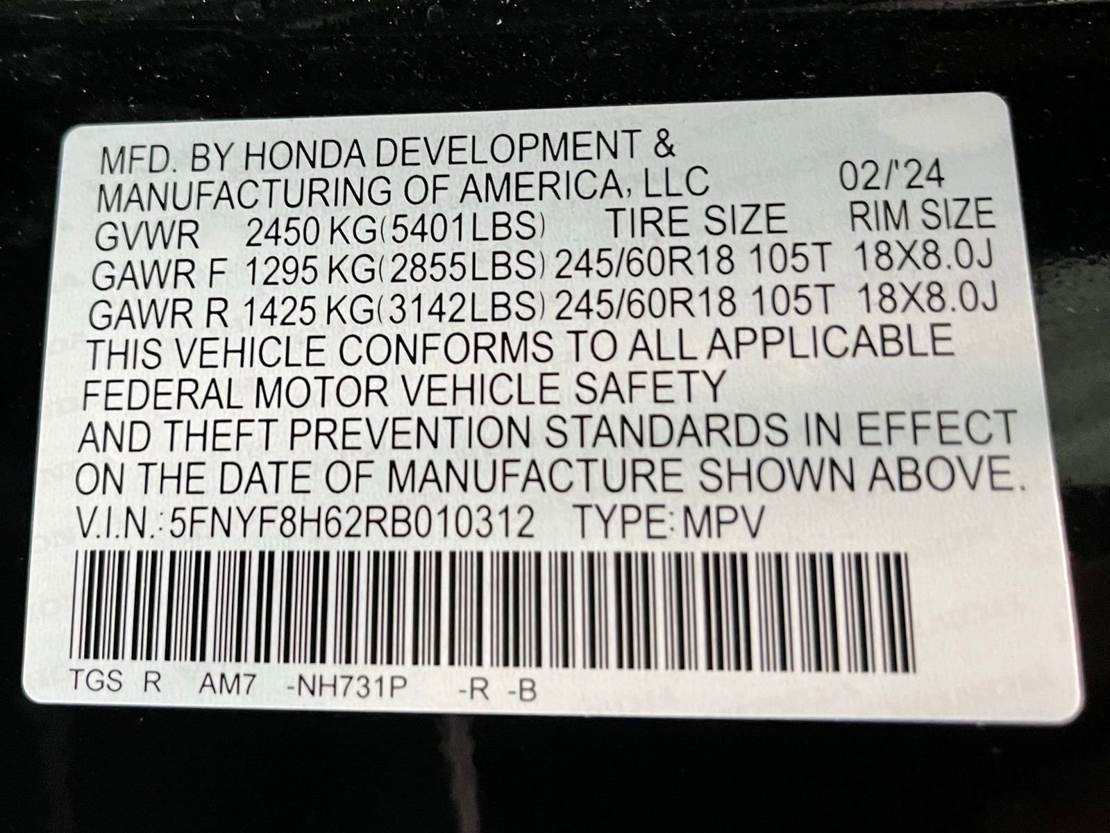 Used 2024 Honda Passport TrailSport image 20