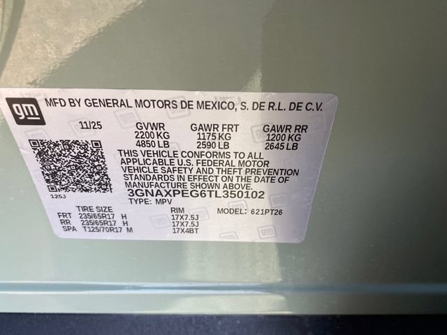 Certified 2026 Chevrolet Equinox LT w/ Convenience Package II AWD/4WD image 24