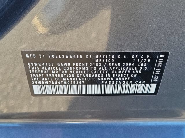 Certified 2026 Volkswagen Jetta Sport FWD image 26