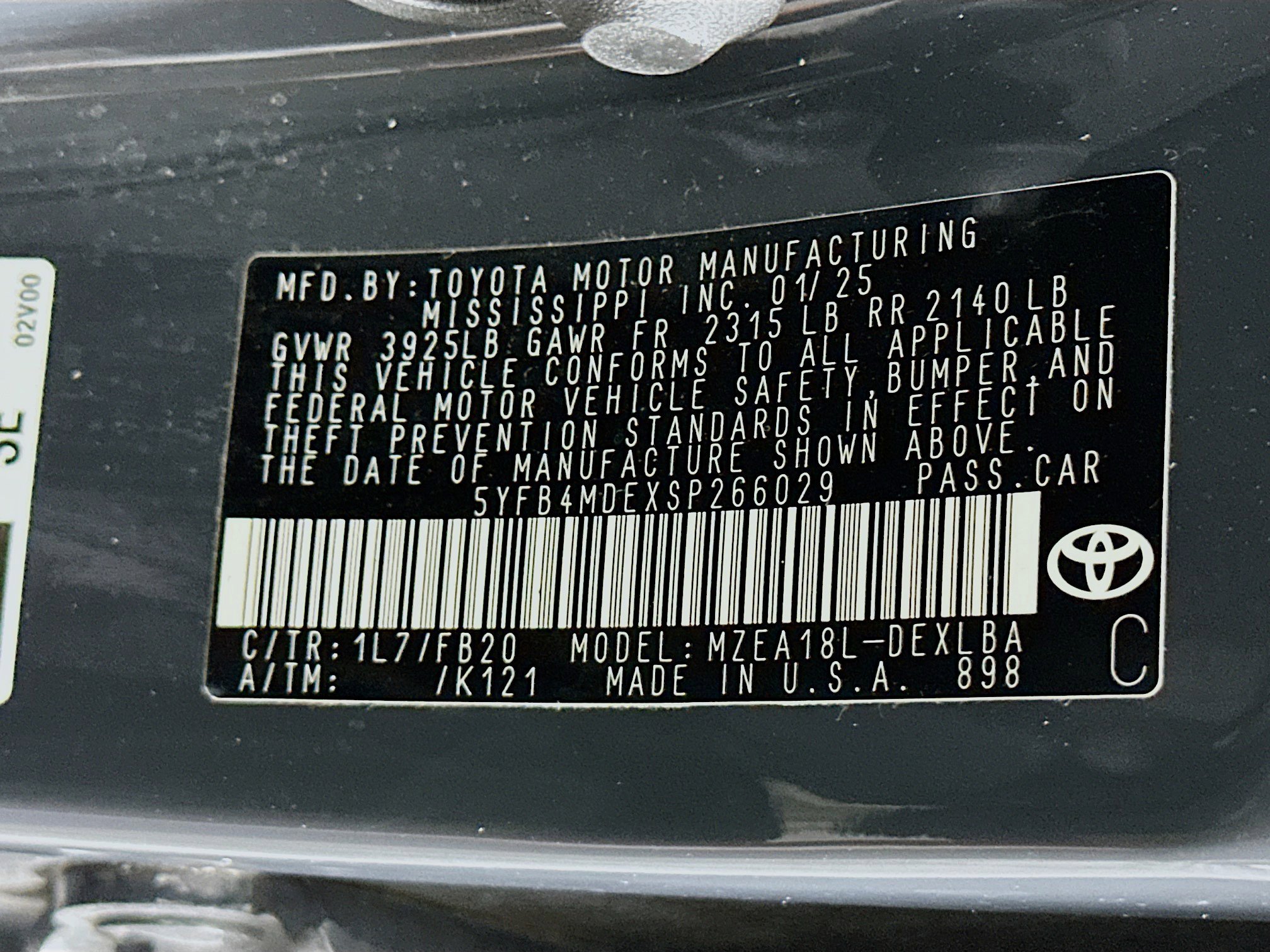 Used 2025 Toyota Corolla LE image 12