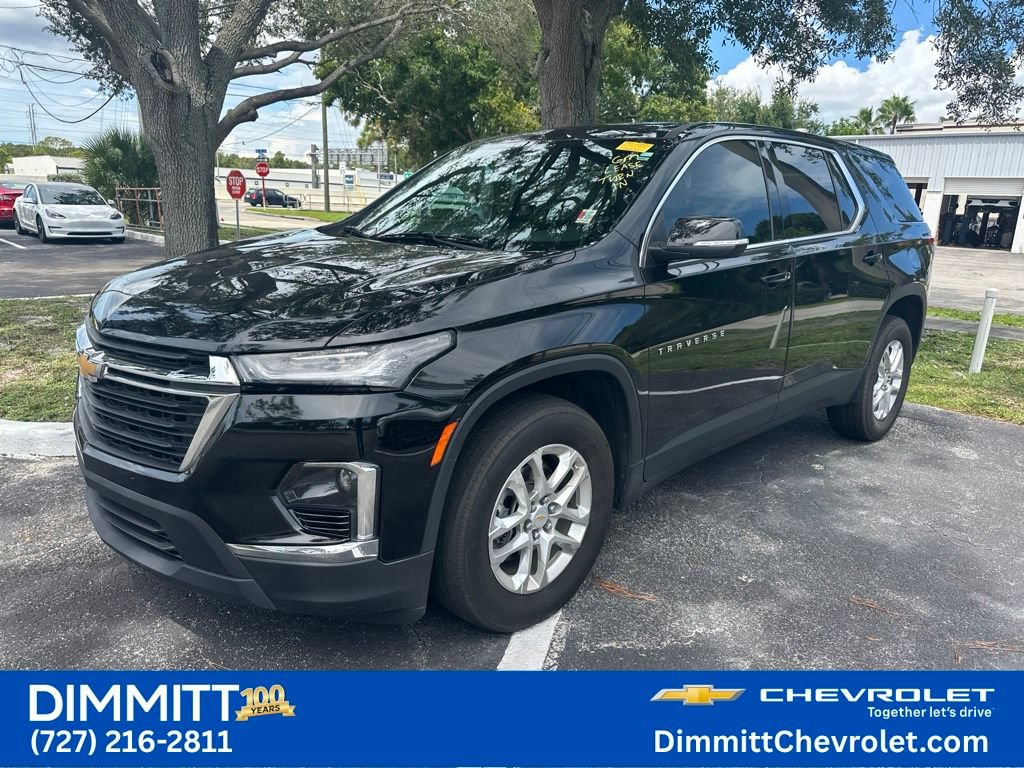 Used 2023 Chevrolet Traverse LS w/ Safety Package FWD image 1