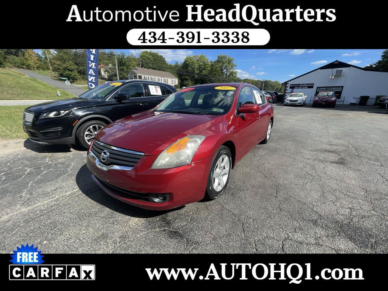 Used 2007 Nissan Altima 2.5 S w/ Convenience Plus Pkg FWD image 1