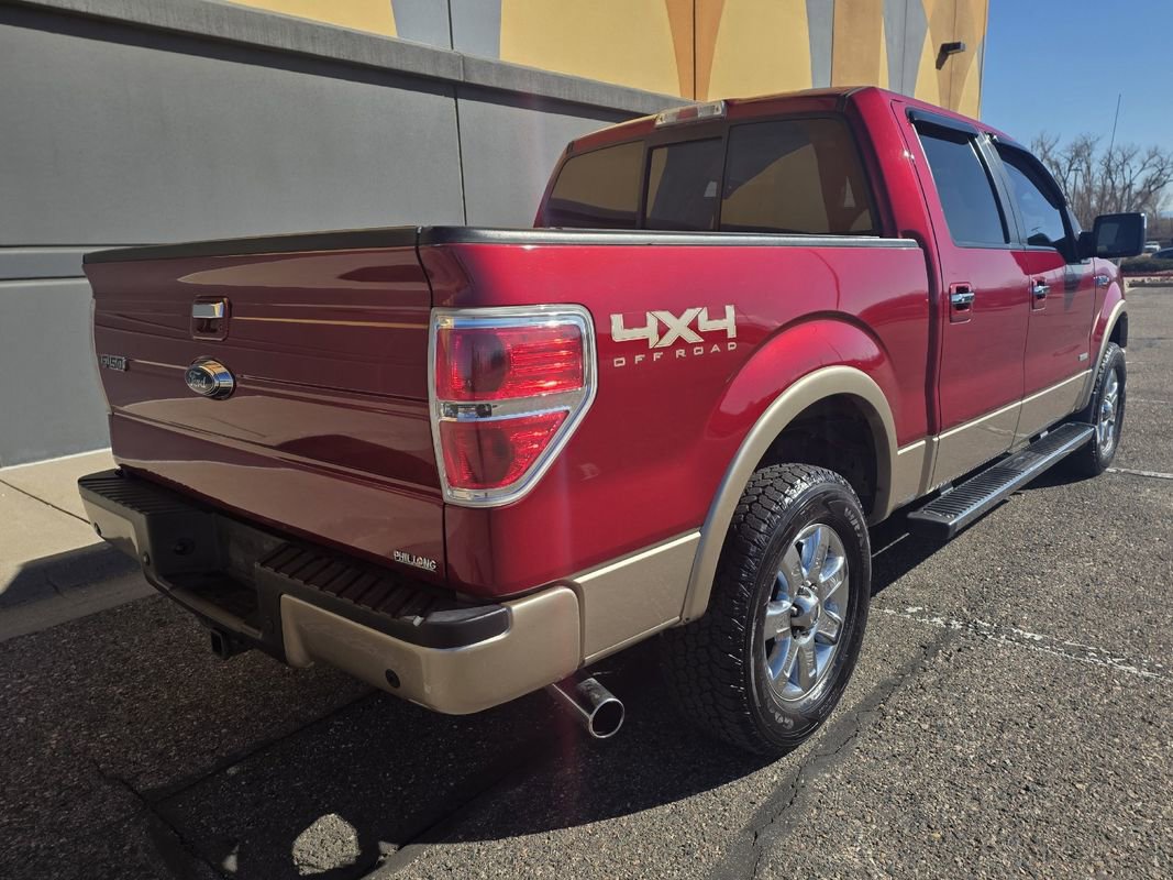 Used 2013 Ford F150 Lariat w/ Lariat Chrome Pkg AWD/4WD image 10