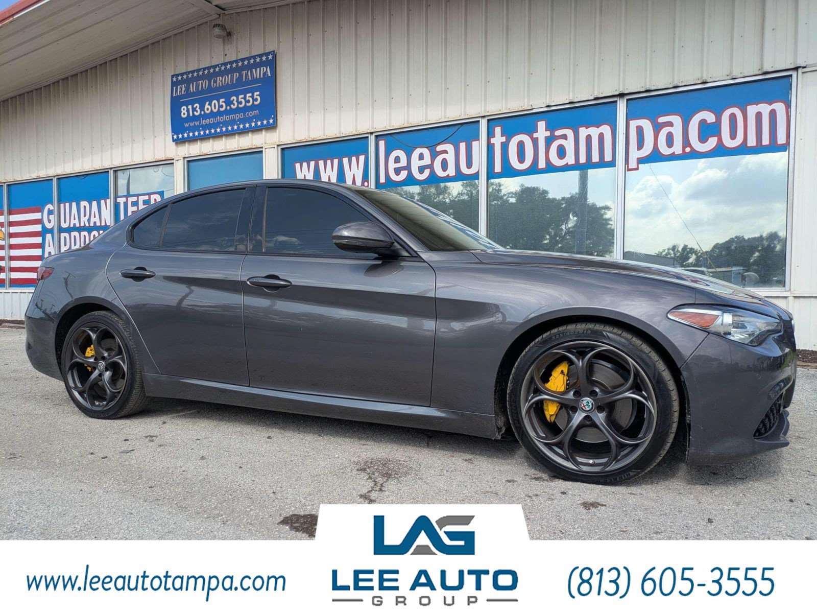 Used 2017 Alfa Romeo Giulia Ti w/ TI 19" Sport Package RWD video 1