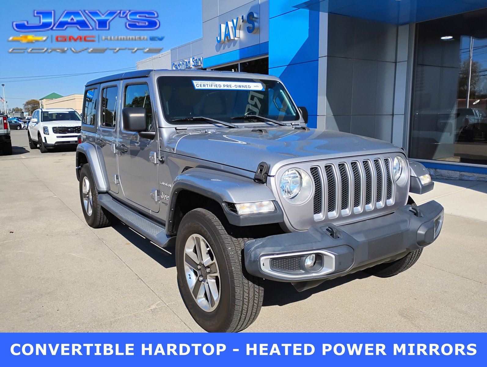 Used 2018 Jeep Wrangler Unlimited Sahara AWD/4WD image 1