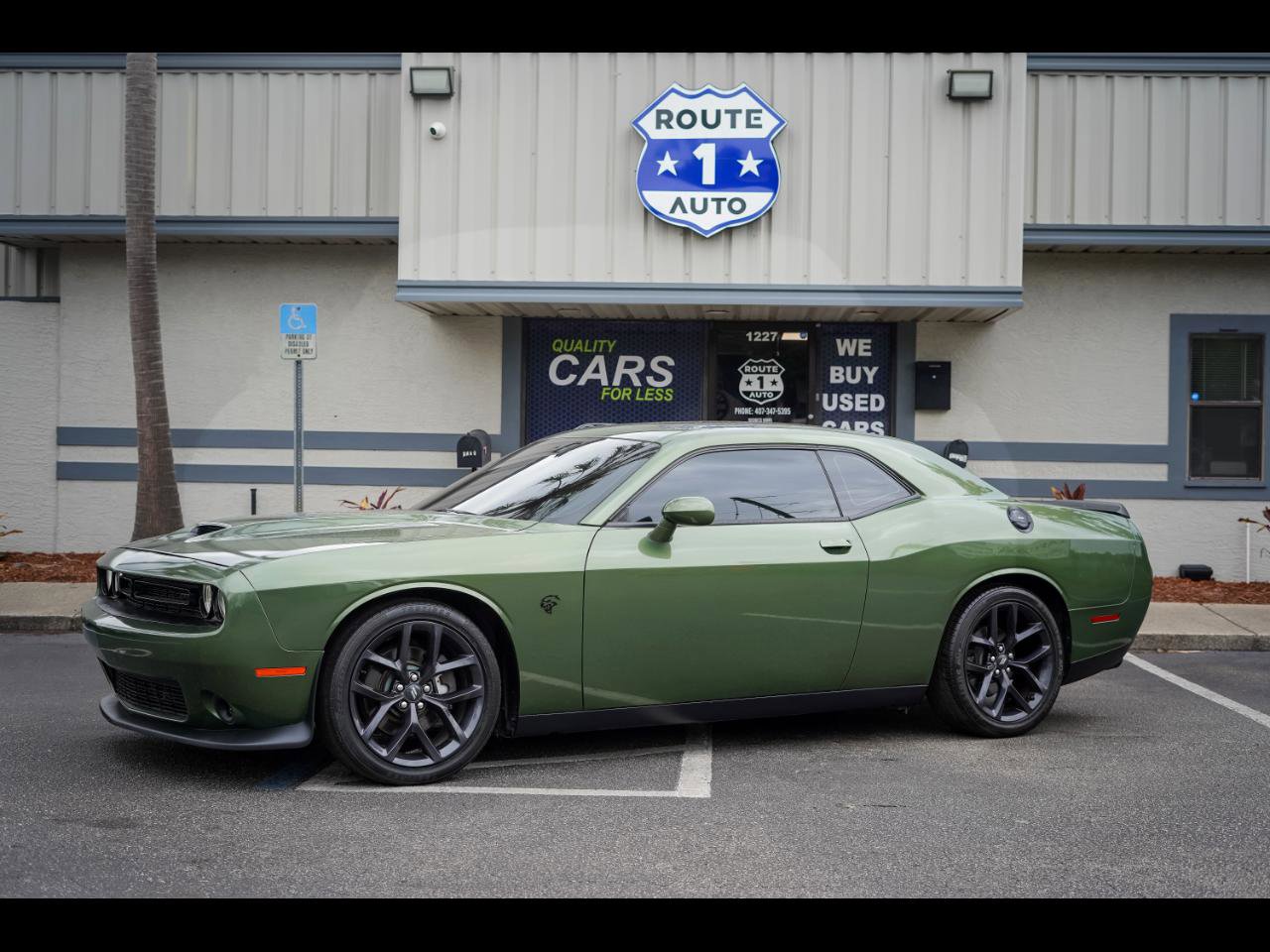 Used 2021 Dodge Challenger GT w/ Blacktop Package RWD image 1