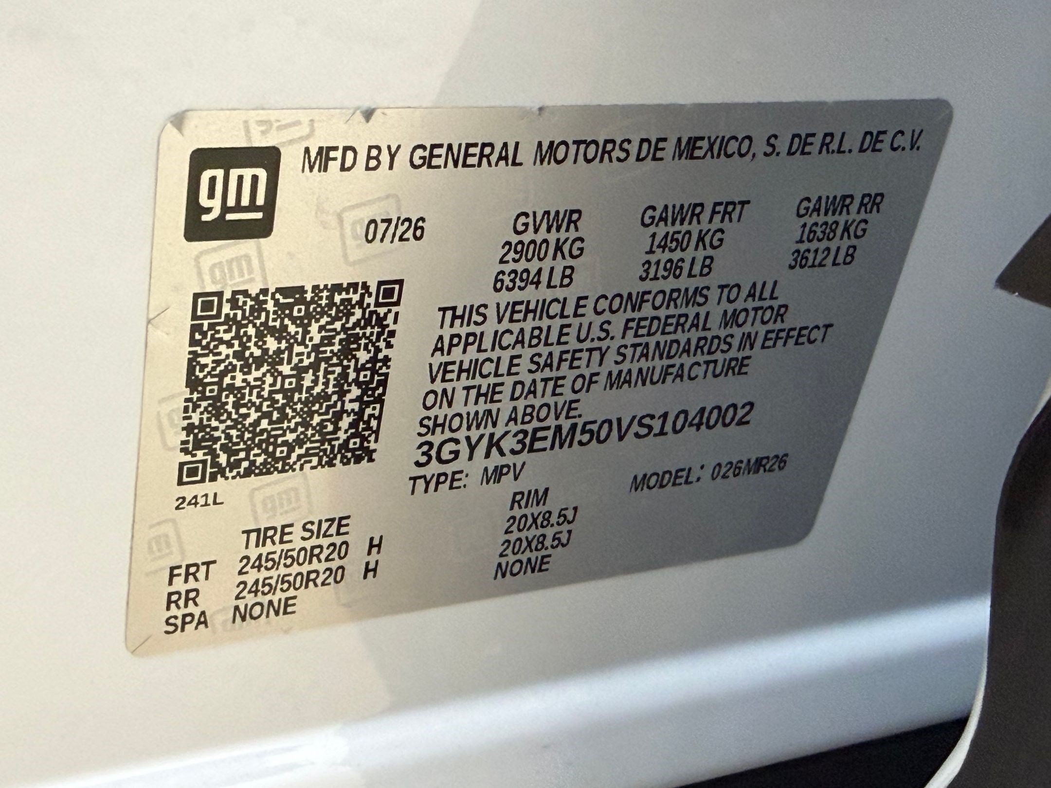 New 2027 Cadillac Optiq Sport RWD image 24