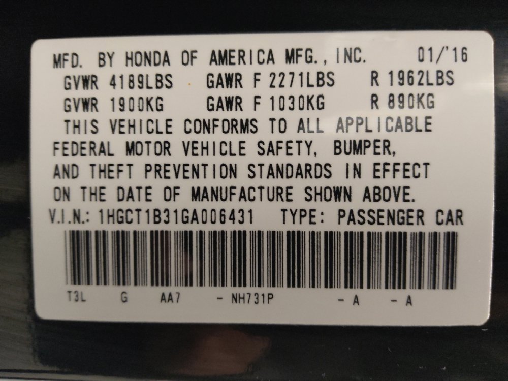 Used 2016 Honda Accord LX-S image 33