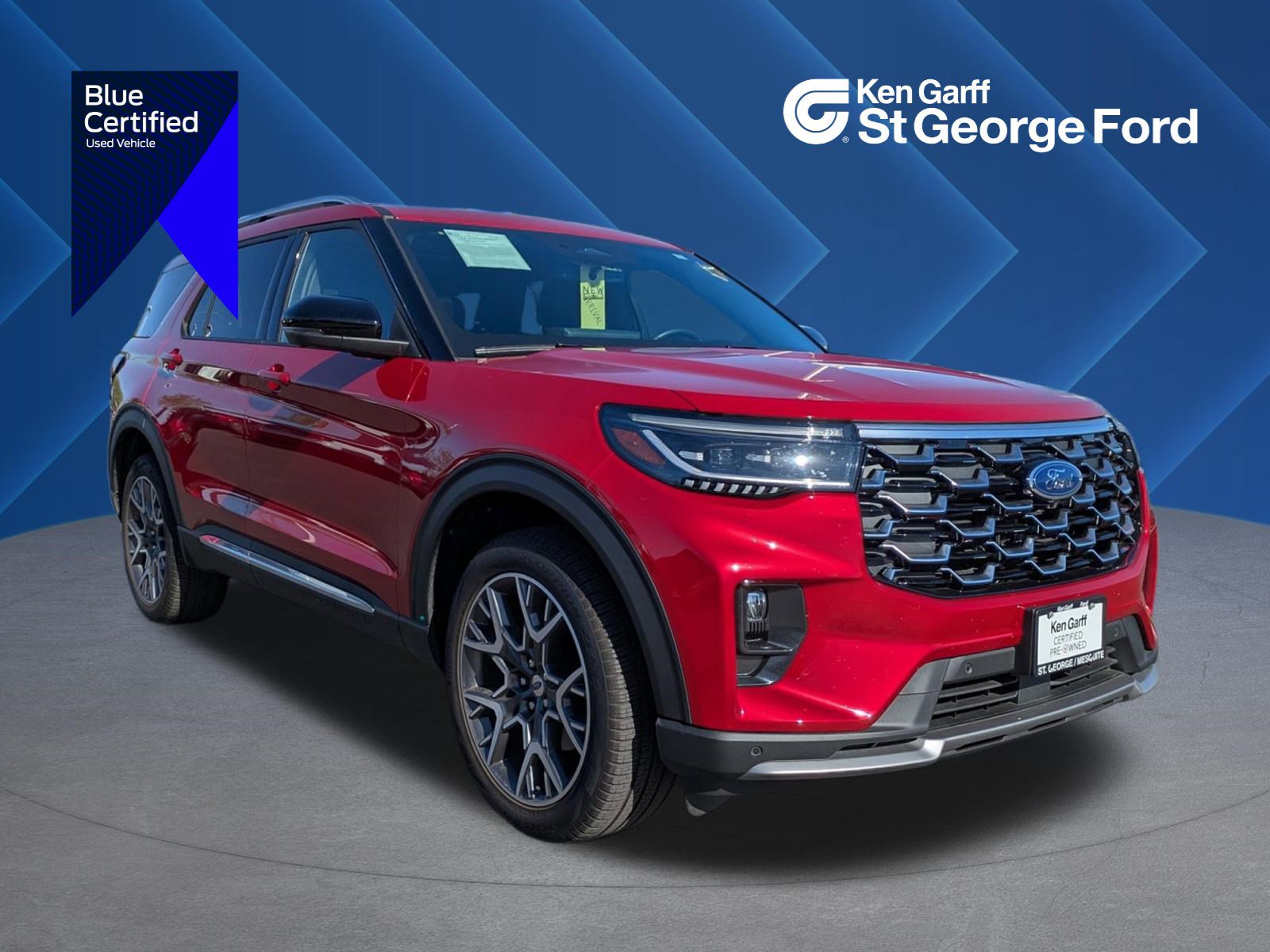 Used 2025 Ford Explorer Platinum w/ Ultimate Package image 1