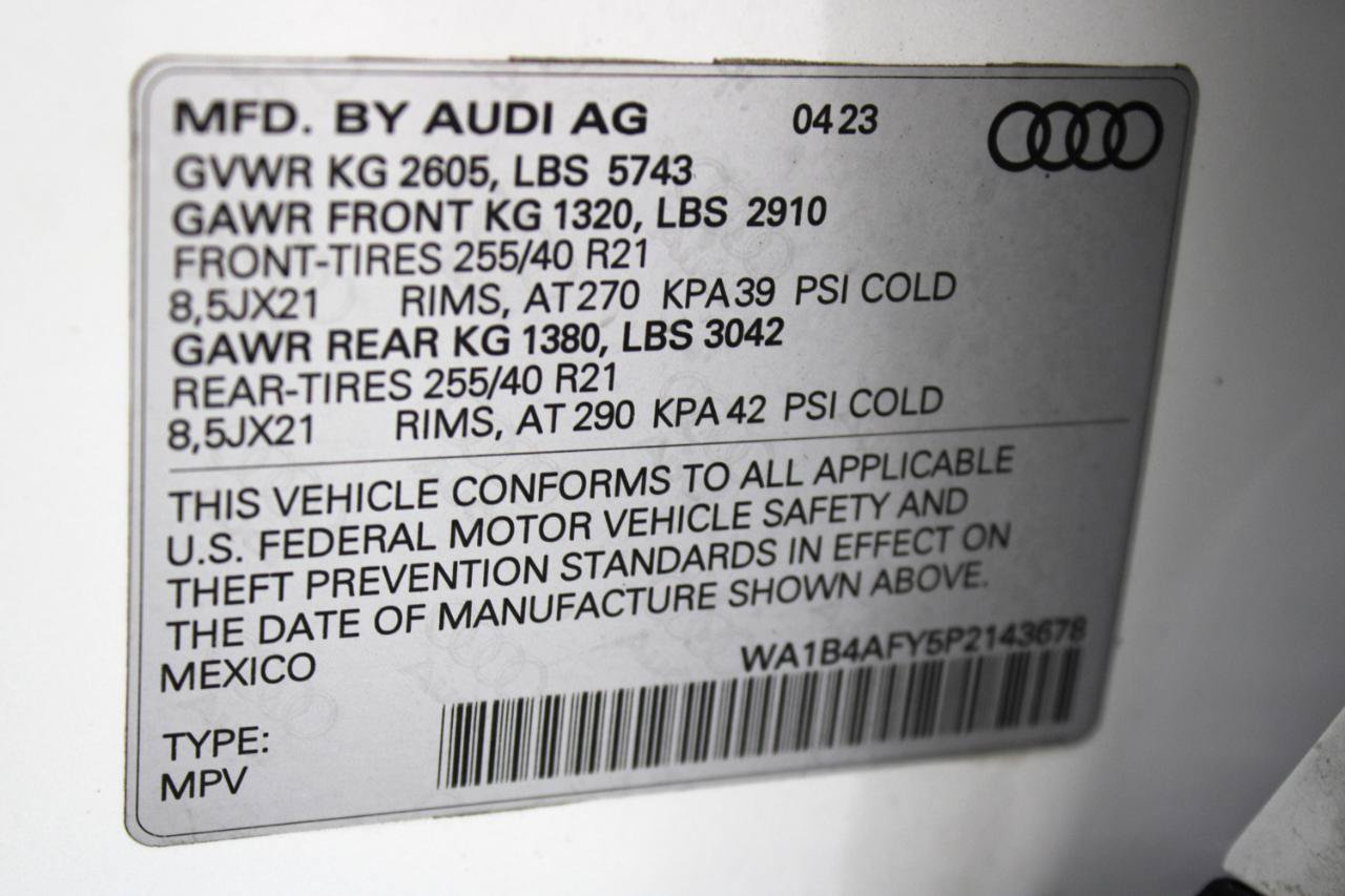Used 2023 Audi SQ5 Premium Plus w/ Premium Plus Package AWD/4WD image 93