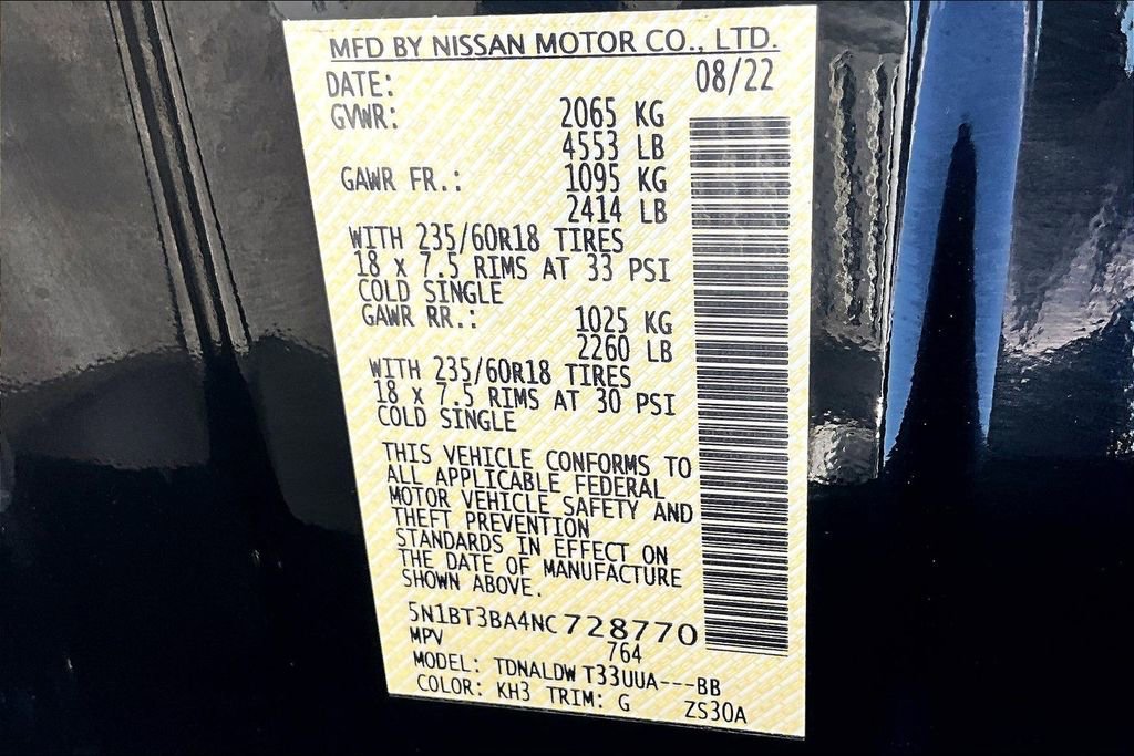 Used 2022 Nissan Rogue SV FWD image 18