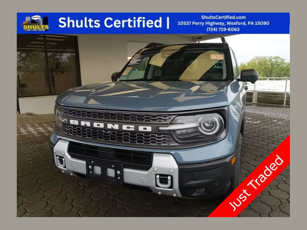 Certified 2025 Ford Bronco Sport Badlands