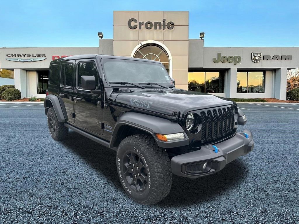 Used 2023 Jeep Wrangler Unlimited w/ Sun & Screen Package AWD/4WD image 1