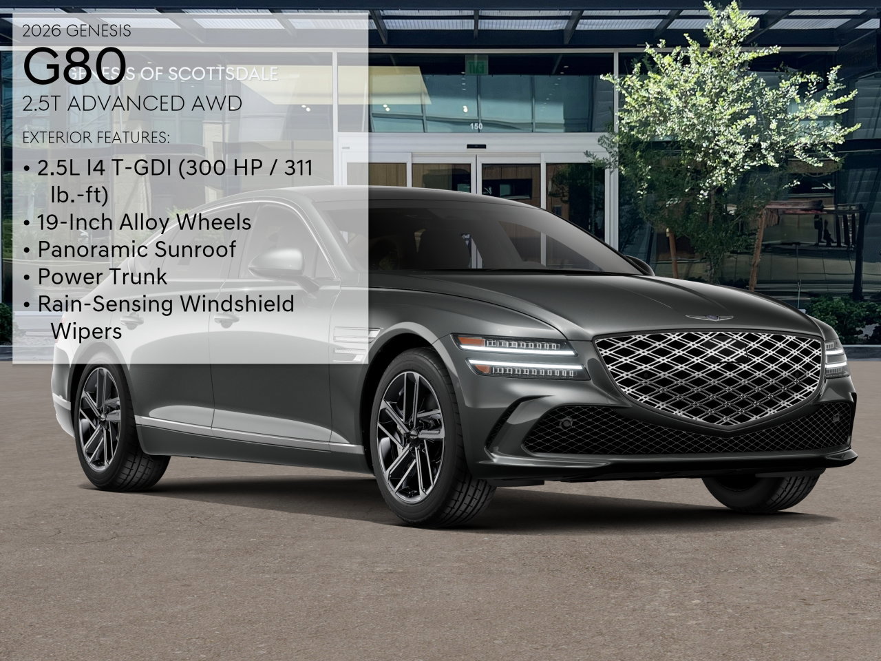 New 2026 Genesis G80 2.5T Advanced image 3