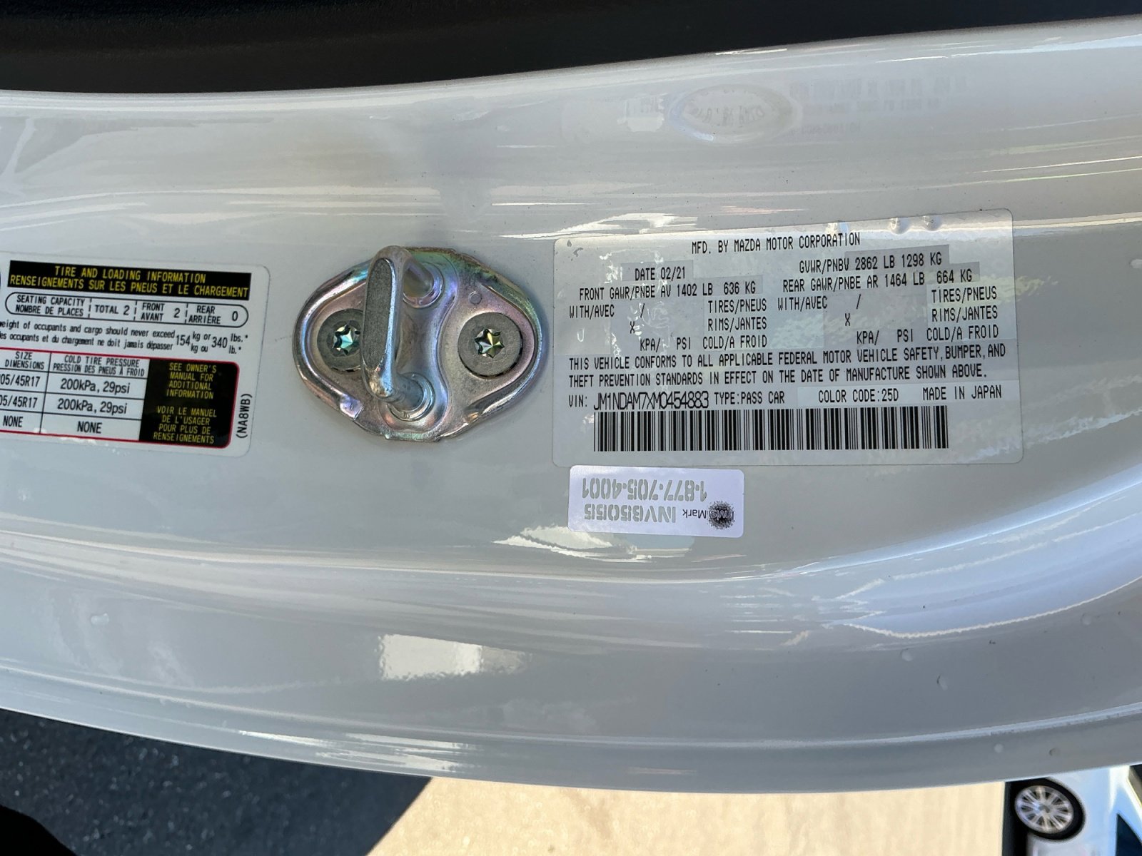 Used 2021 MAZDA MX-5 Miata RF Grand Touring image 24