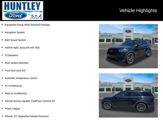Certified 2025 Ford Explorer ST AWD/4WD image 2