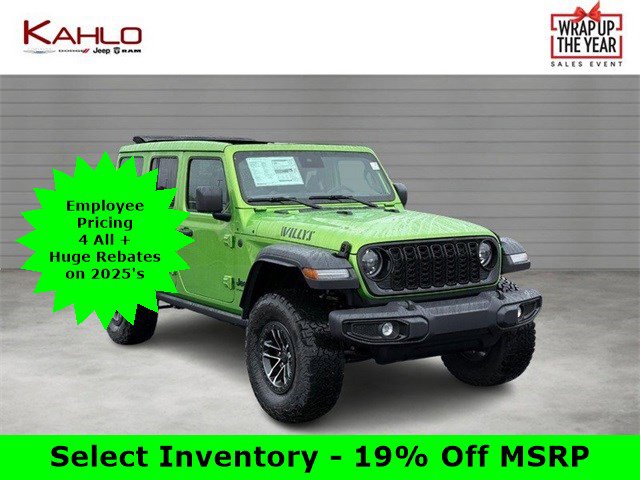 New 2025 Jeep Wrangler Willys image 1