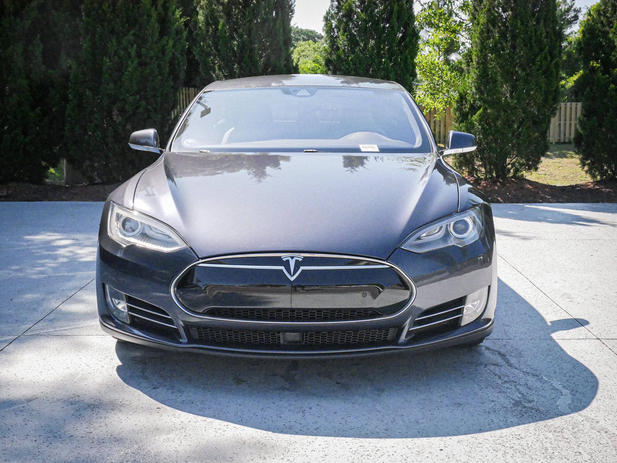 Used 2015 Tesla Model S 70D AWD/4WD image 3