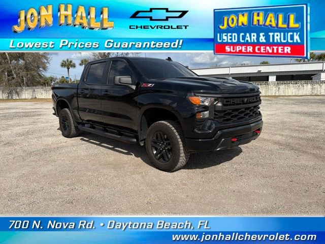 Certified 2025 Chevrolet Silverado 1500 Custom Trail Boss 360° Tour