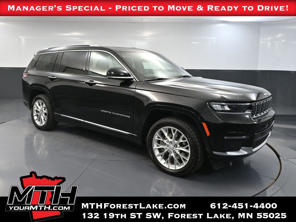 Used 2021 Jeep Grand Cherokee L Summit w/ Luxury Tech Group V AWD/4WD image 1