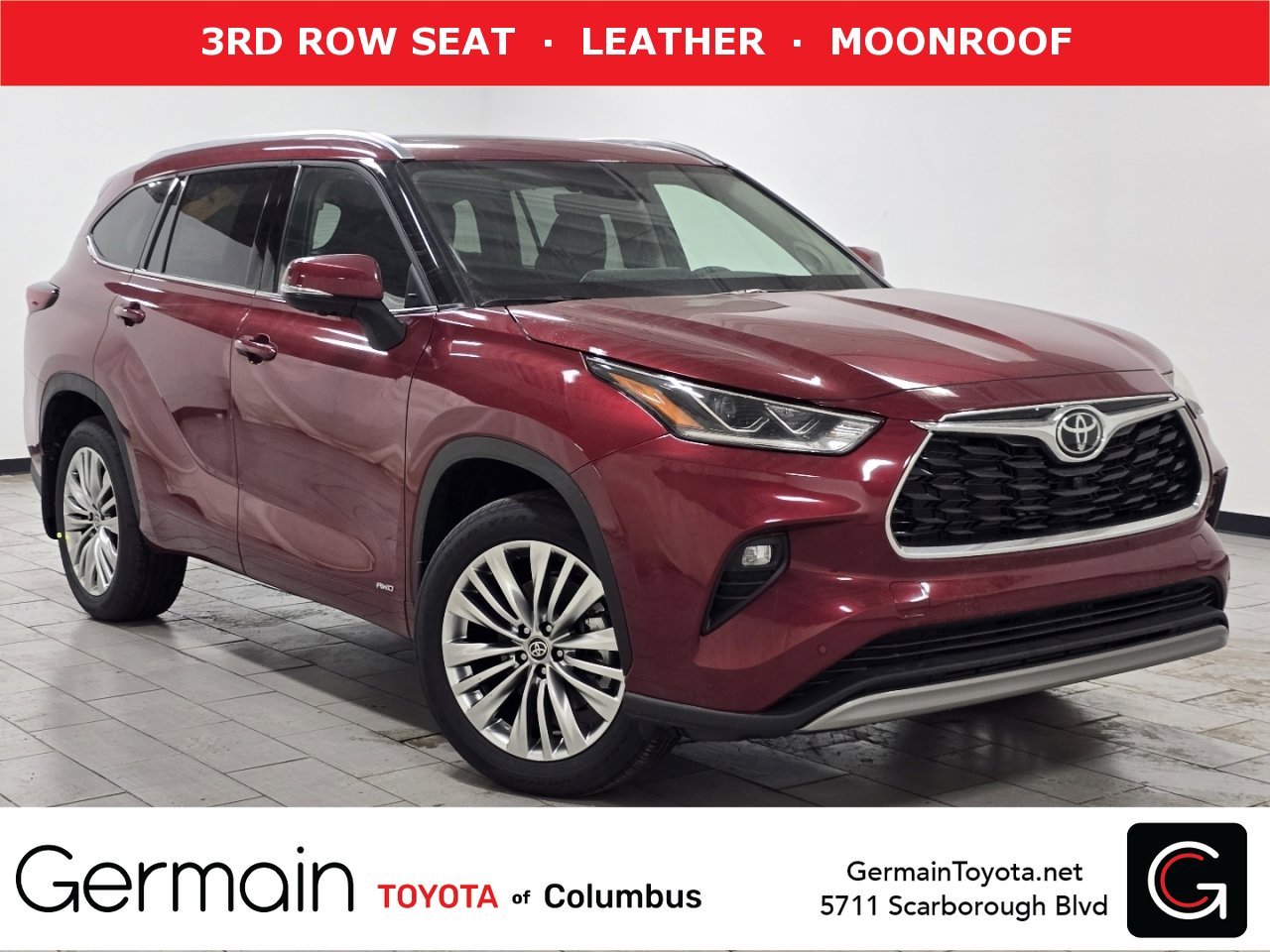 New 2026 Toyota Highlander Platinum image 1