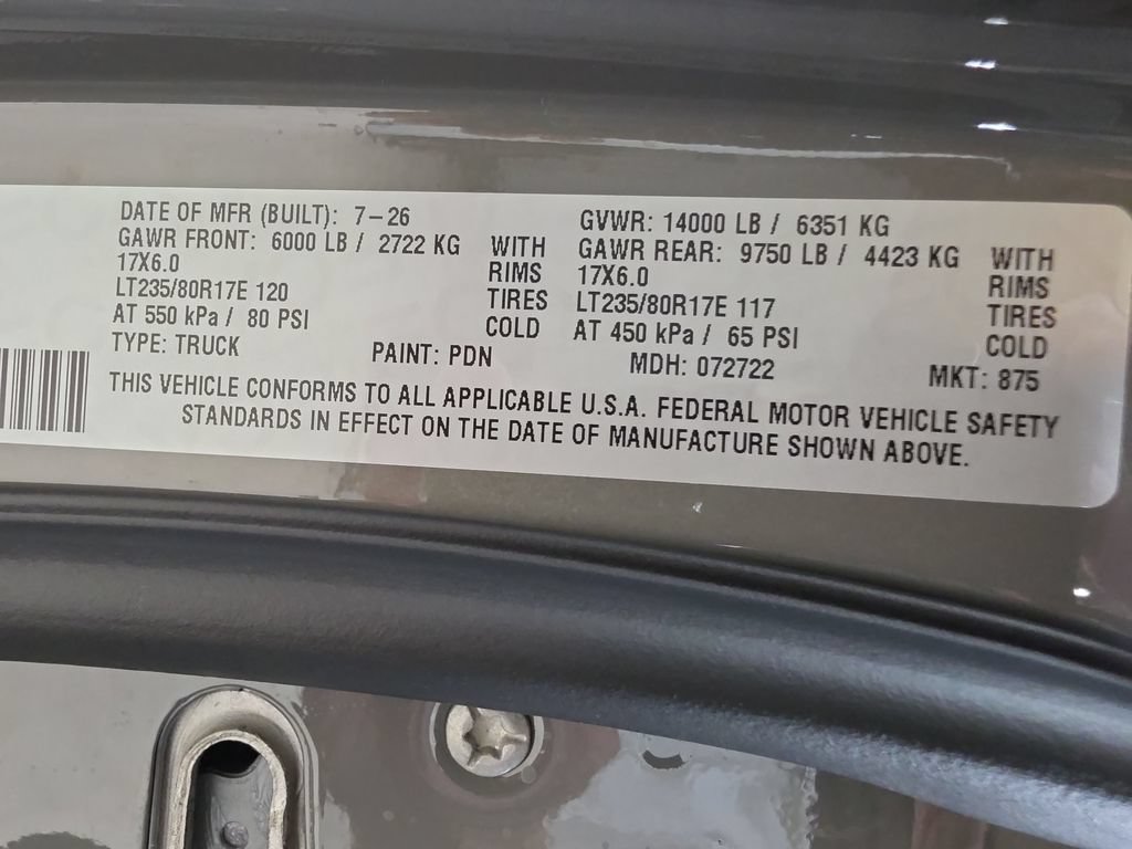 New 2027 RAM 3500 Laramie AWD/4WD image 11