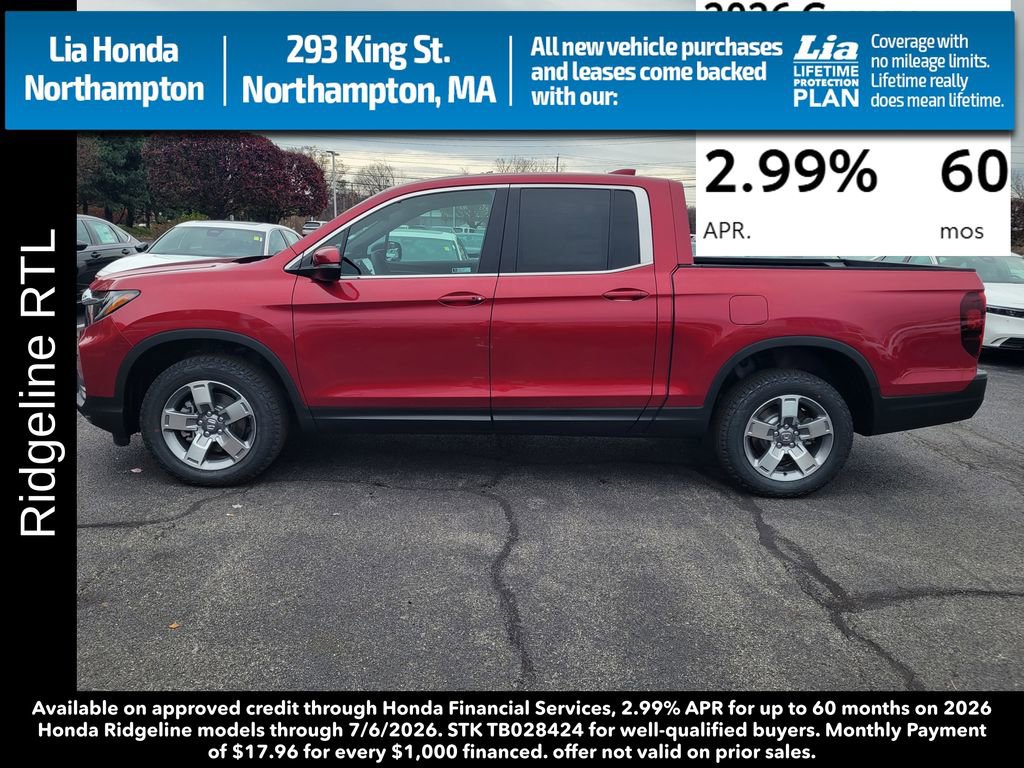 New 2026 Honda Ridgeline RTL image 8