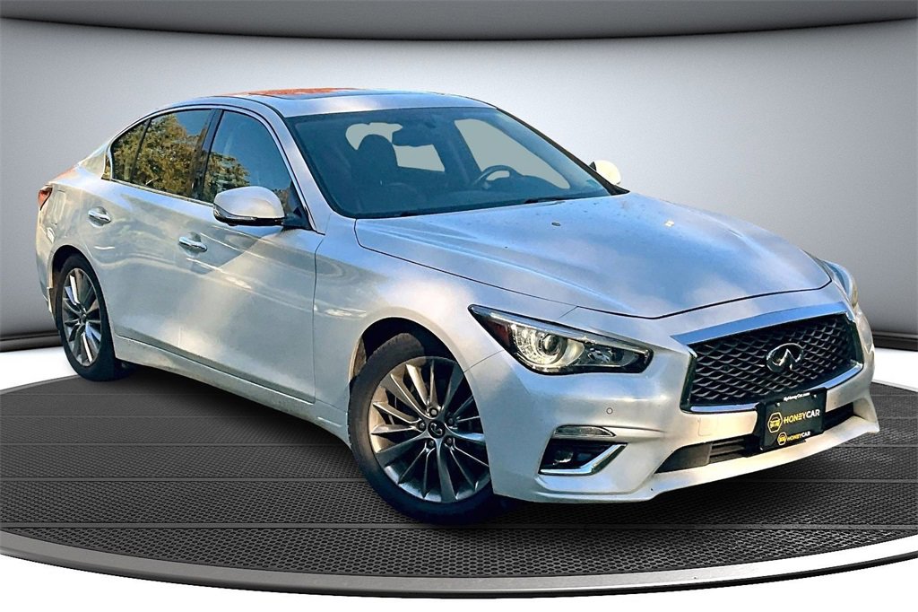 Used 2023 INFINITI Q50 Luxe w/ Cargo Package video 1