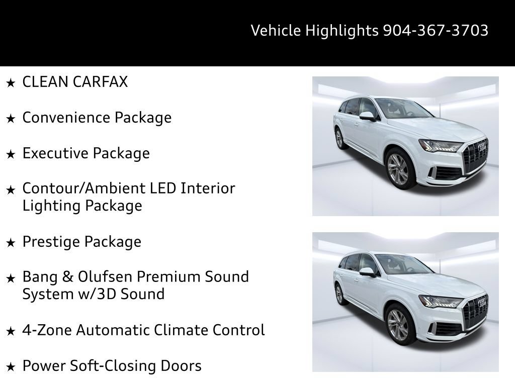 Certified 2023 Audi Q7 3.0T Prestige AWD/4WD image 12