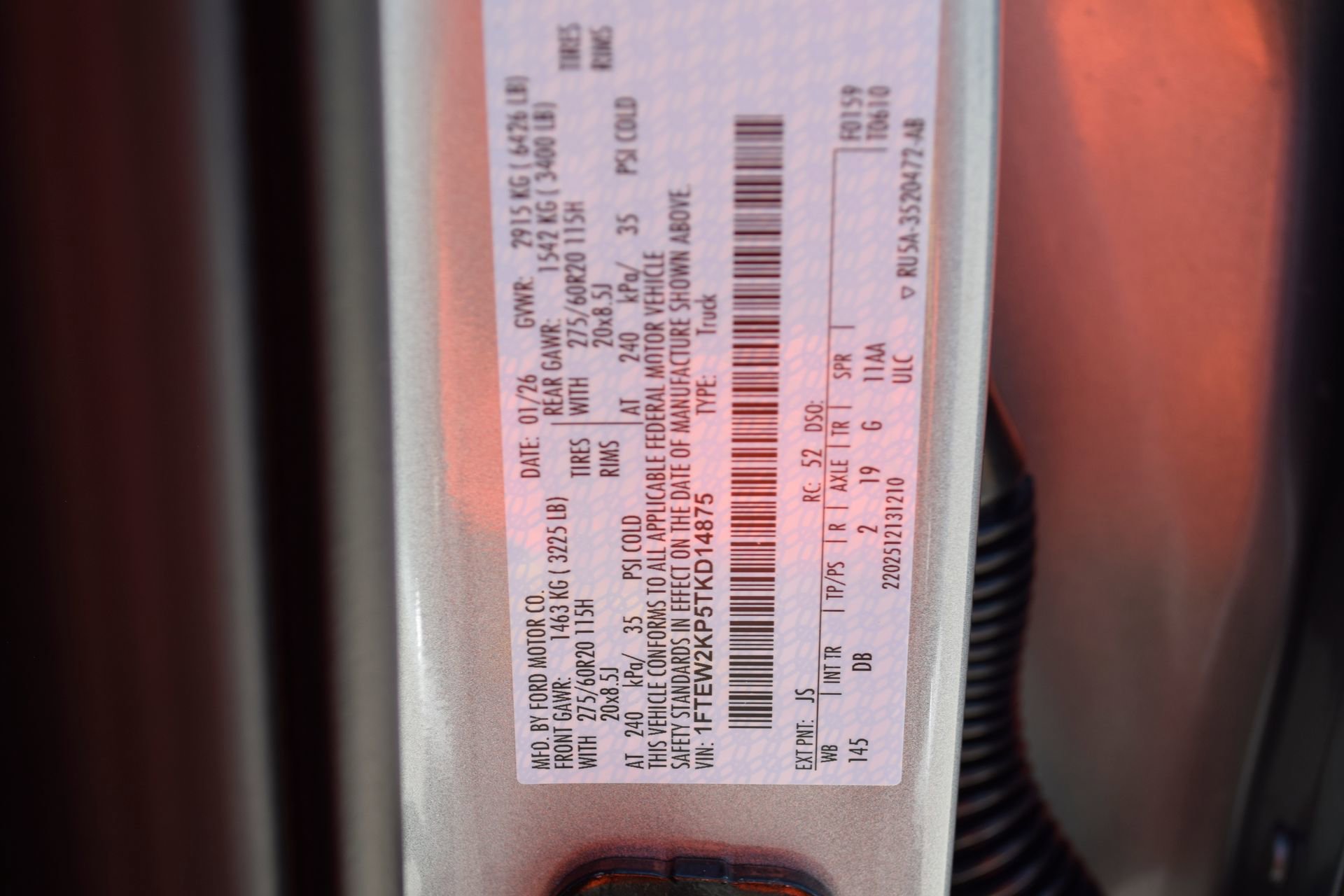 New 2026 Ford F150 STX w/ Equipment Group 200A image 26