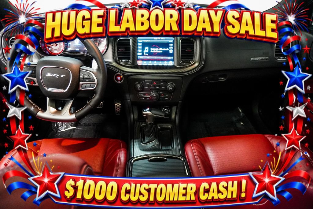 Used 2022 Dodge Charger SRT Hellcat w/ Carbon/Suede Interior Package RWD image 11