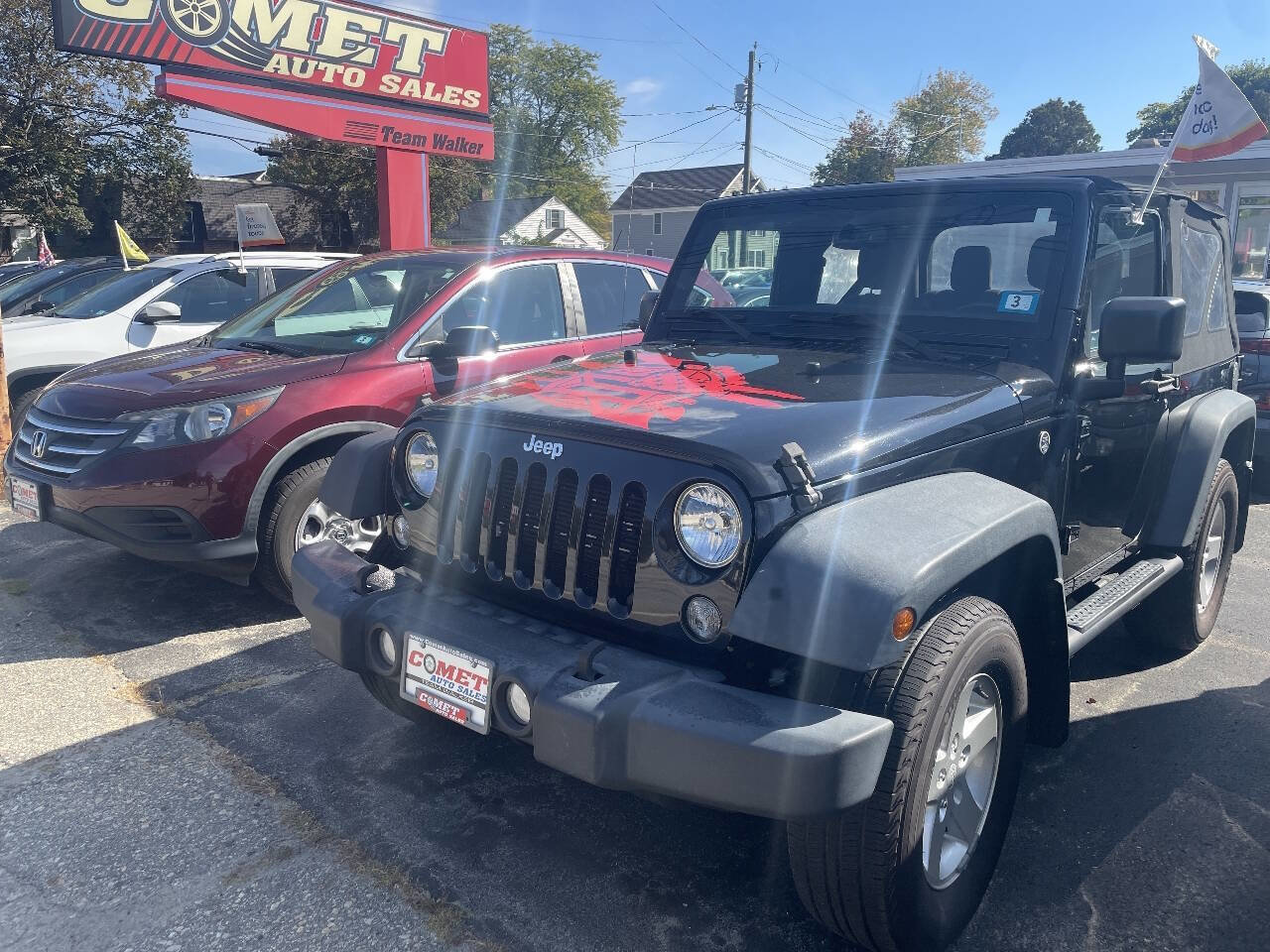 Used 2016 Jeep Wrangler Sport w/ Quick Order Package 24S AWD/4WD image 3