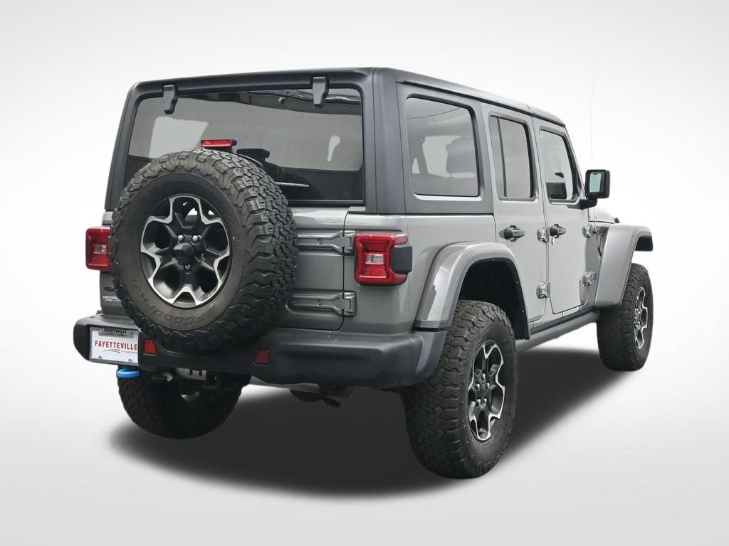 Used 2021 Jeep Wrangler Unlimited Rubicon 4xe w/ Steel Bumper Group image 6