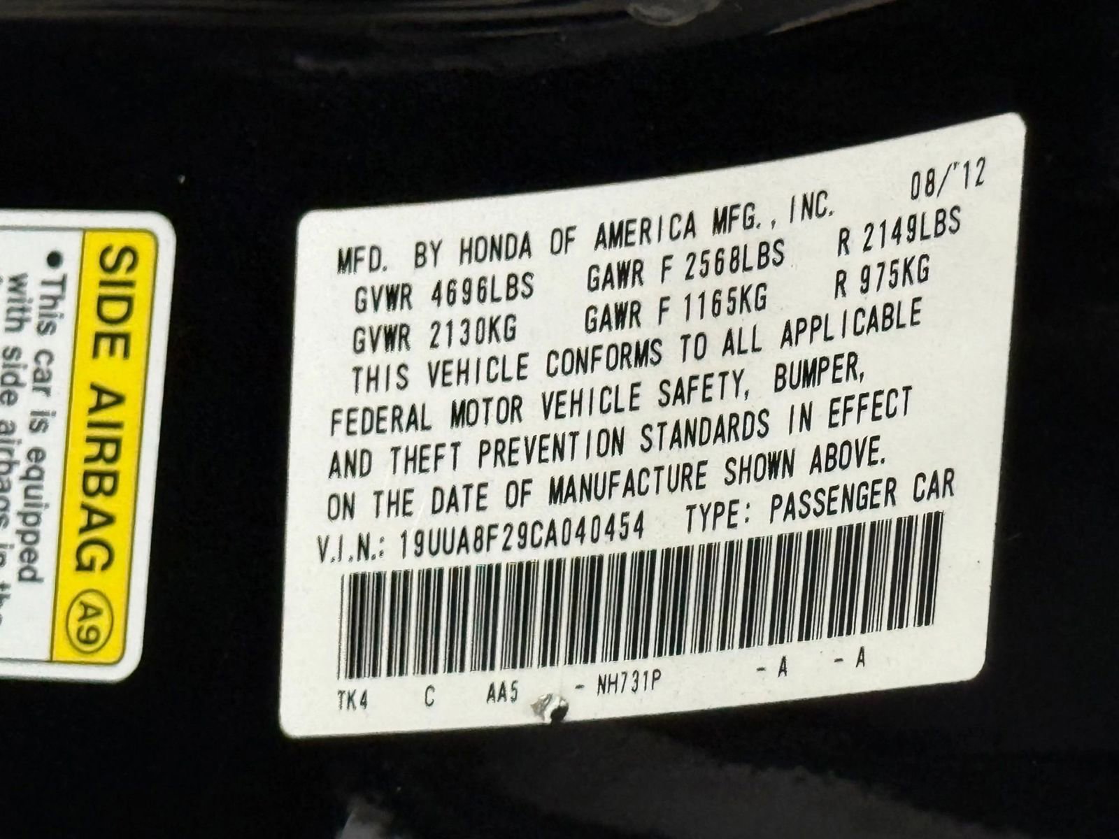 Used 2012 Acura TL image 37