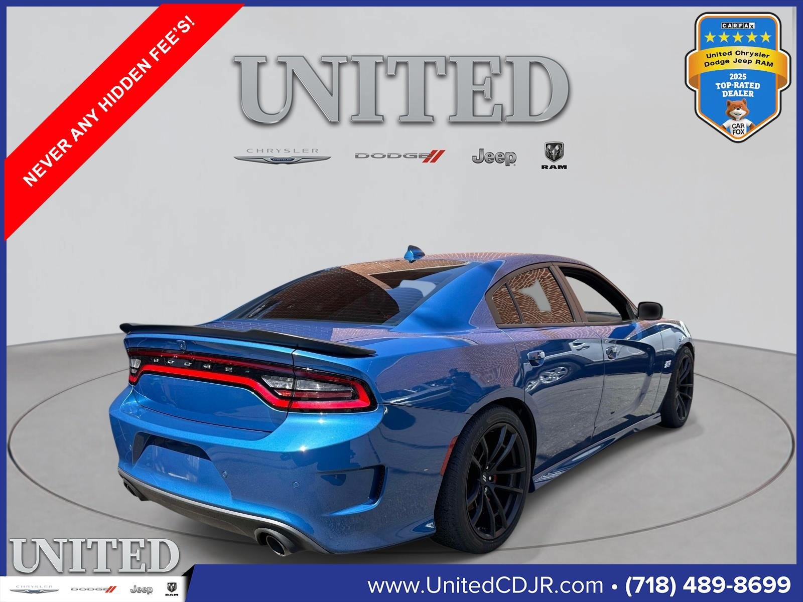 Certified 2022 Dodge Charger Scat Pack w/ Dynamics Package RWD image 3