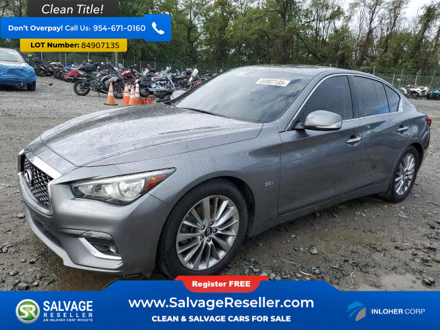 Used 2020 INFINITI Q50 Luxe