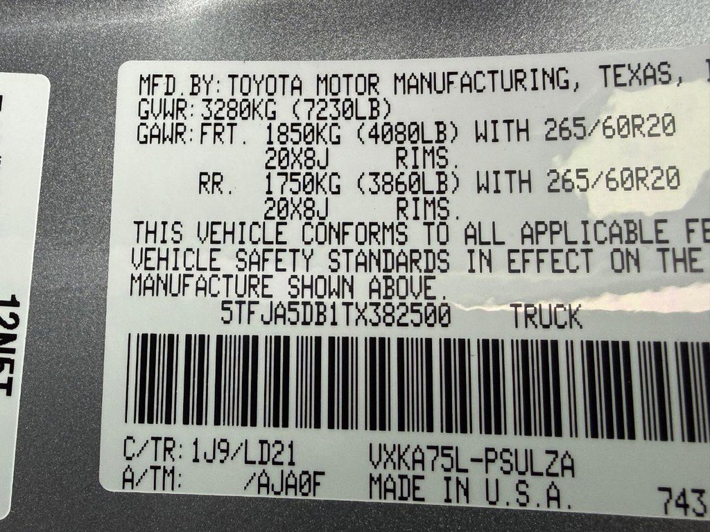 New 2026 Toyota Tundra Limited image 19