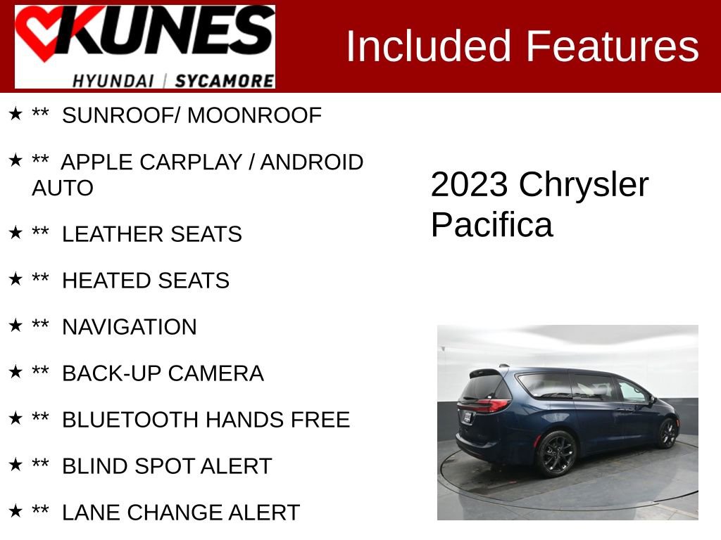 Used 2023 Chrysler Pacifica Limited w/ S Appearance Package FWD image 2