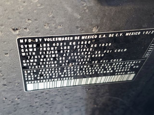 Certified 2023 Volkswagen Taos SE w/ Black Wheel Package FWD image 30