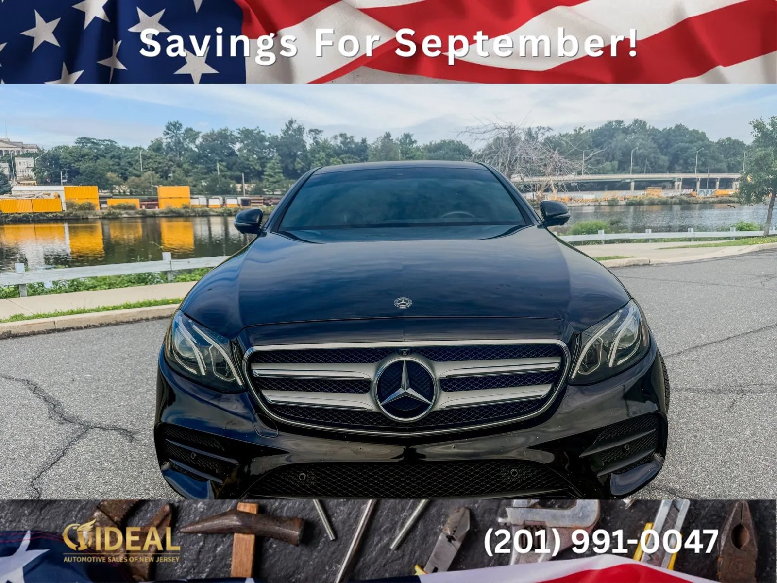 Used 2019 Mercedes-Benz E 300 4MATIC w/ Premium 1 Package image 3