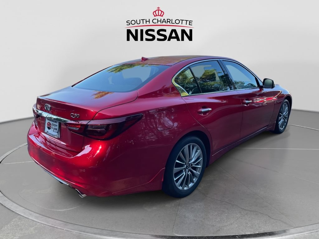 Used 2023 INFINITI Q50 Luxe w/ Cargo Package AWD/4WD image 6