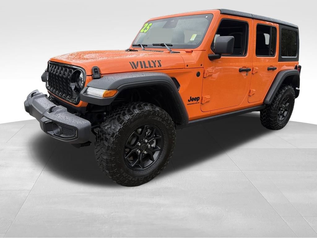 Used 2025 Jeep Wrangler Willys video 3
